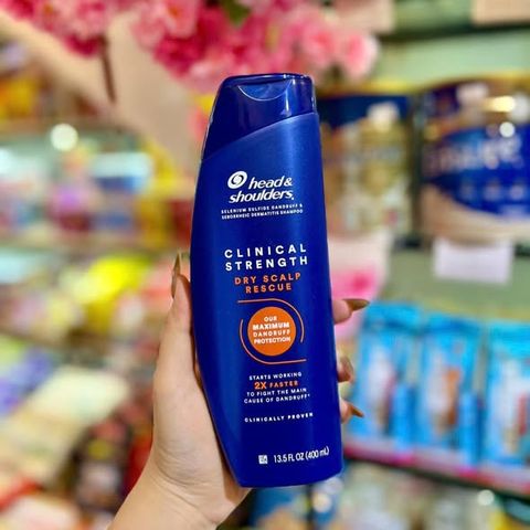 Dầu gội Head Shoulders Clinical Strength 400ml sạch gàu