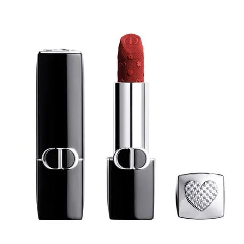 (Cao cấp)Son Dior Rouge Dior Couture Lipstick Velvet Limited Edition New Years 2026 Màu 802 Red Passion Đỏ Gạch Chính hãng