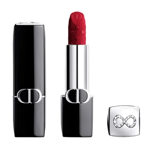 (Cao cấp)Son Dior Rouge Dior Couture Lip Velvet Limited Edition New Years 2026 809 Red Forever Màu Hồng Đỏ Chính hãng