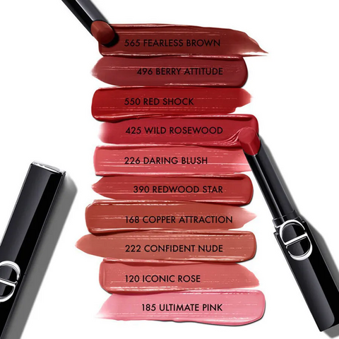 (Cao cấp)Son Dưỡng Môi Dior Rouge Dior On Stage Lipstick 120 Iconic Rose Màu Hồng Nude Chính hãng