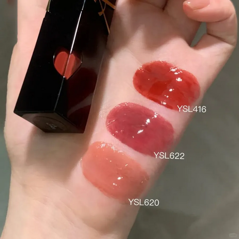 (Cao cấp)Son Kem Yves Saint Laurent YSL The Inks Vinyl Cream 620 Peach Subversion Màu Cam Đào Chính hãng