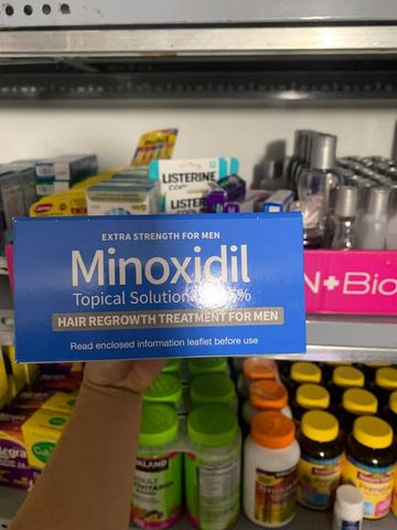 Minoxidil 5% Kirk-land Dung Dịch Mọc Râu Và Tóc Hiệu Quả Của Mỹ Hộp 6 Chai 