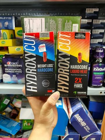 ĐỐT MỠ GIẢM CÂN HYDROXYCUT WEIGHT LOSS HARDCORE 60VIÊN 650897