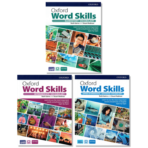 Oxford Word Skills 2nd - Bộ 3 cuốn học từ vựng tiếng Anh - In màu