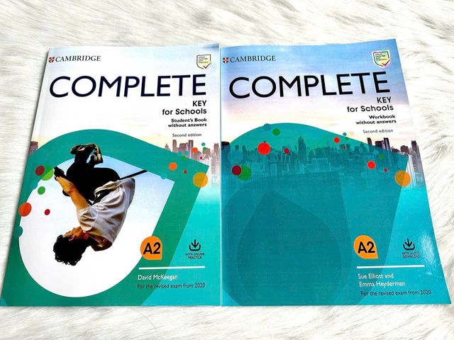 Complete key for schools A2 - 2 cuốn SB+WB luyện KET - Có file nghe