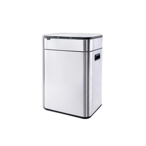 Thùng rác cảm ứng ELPHECO nắp inox 30L có thùng rác rời bên trong & khử mùi ozone