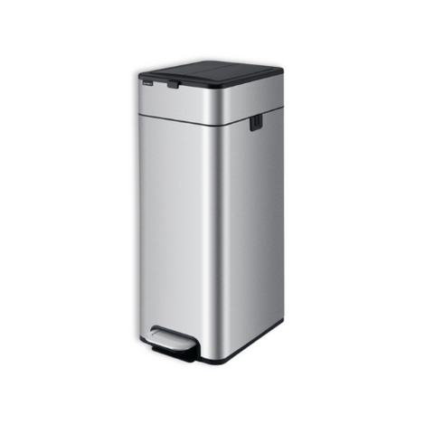 Thùng rác ELPHECO đạp chân mở hai cánh 30L