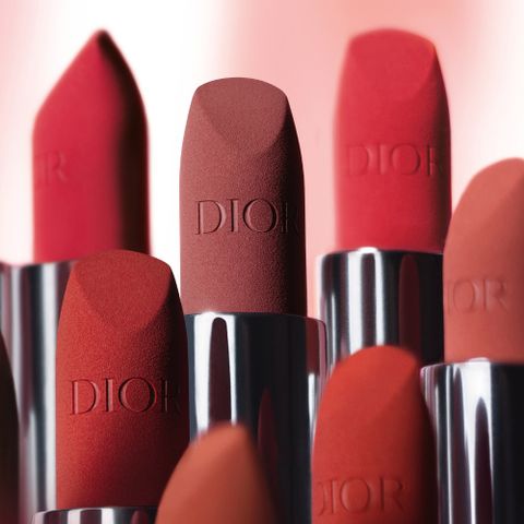 (Màu 217 Hồng Khô) Son Dior Rouge Dior Couture Lipstick Velvet Finish 217 Corolle Chính Hãng