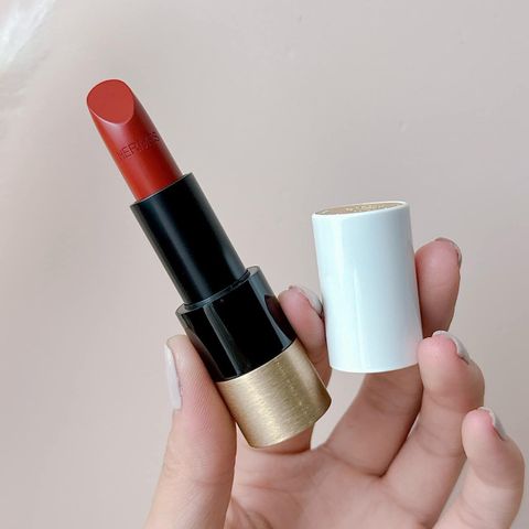 (Màu 79 Đỏ Nâu) Son Hermès Rouge Satin Lipstick 79 Érable Chính Hãng