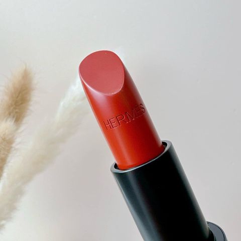 (Màu 79 Đỏ Nâu) Son Hermès Rouge Satin Lipstick 79 Érable Chính Hãng