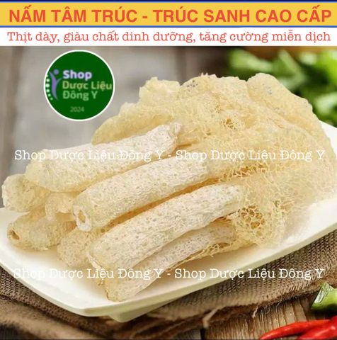 Nấm Tâm Trúc Sấy Khô 100g - Nấm Trúc Sanh, Nấm Nữ Hoàng, Nấm Măng Thượng Hạng, Dinh Dưỡng Tăng Cường Miễn Dịch
