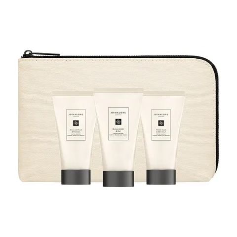 (3 x 30ml) Set Kem Dưỡng Da Tay Kèm Túi Jo Malone Hand Cream Trio Chính Hãng