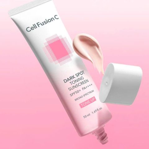 (Chai 50ml) Kem Chống Nắng Nâng Tone Cell Fusion C Dark Spot Toning Sunscreen SPF50+ PA++++ Chính Hãng