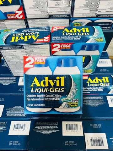 Advil 240v /120v hàng Mỹ chính hãng