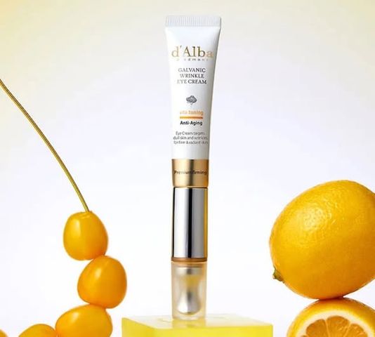 (Hàng công ty) Kem Mắt D’Alba Galvanic Wrinkle Eye Cream Chính hãng