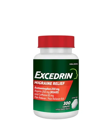 Viên uống hỗ trợ chứng đau nửa đầu Excedrin Migraine 300 viên 651224