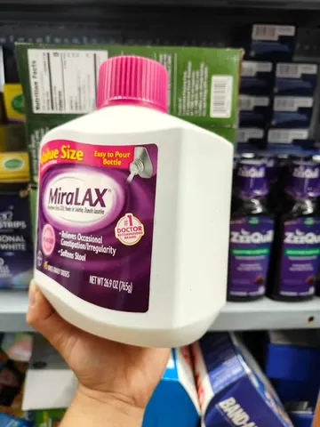 Hỗ trợ nhuận tràng, giảm táo bón MiraLAX Powder Laxative 45 liều lượng (765g)