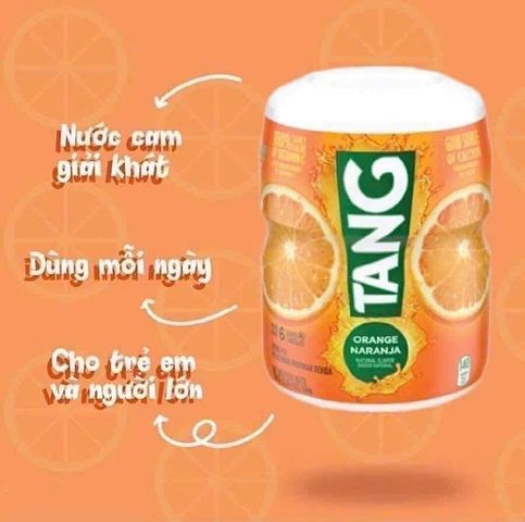 Bột Pha Nước Cam Tang Mỹ 566g - Thức Uống Bổ Sung Vitamin C Tự Nhiên, Vị Ngọt Dịu Dễ Uống Cho Toàn Gia Đình 651241