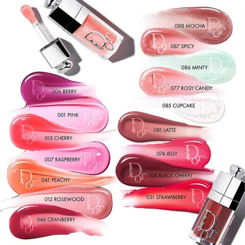 (Màu 001 Hồng Nhạt) Son Dưỡng Dior Addict Lip Glow Oil 001 Pink Lipstick Chính Hãng