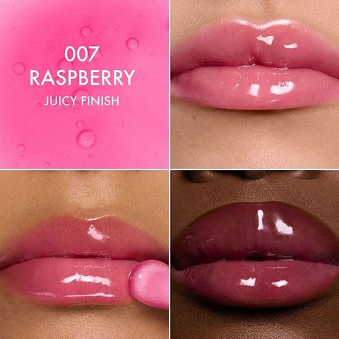 (Màu 007 Hồng Dâu) Son Dưỡng Dior Addict Lip Glow Oil 007 Raspberry Chính Hãng