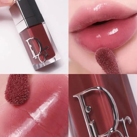(Màu 104 Mận Nâu) Son Dưỡng Dior Addict Lip Glow Oil Màu 104 Black Cherry Chính Hãng