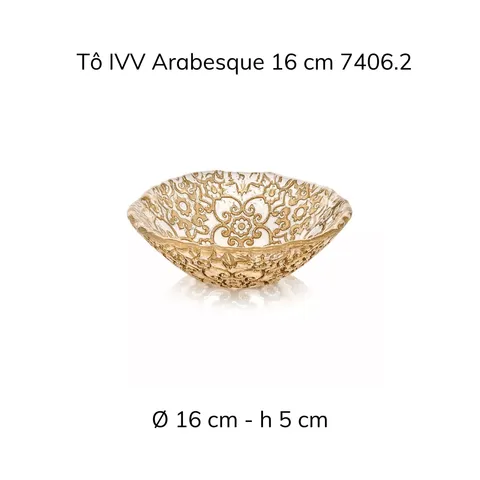 Tô Arabesque Individual Gold Leaf  IVV