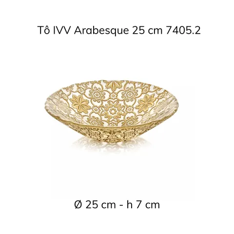 Tô Arabesque Individual Gold Leaf  IVV
