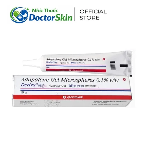 Gel giảm và chấm mụn Deriva dung tích 15gram