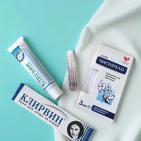 Kem mờ sẹo Klirvin giảm thâm và rạn da, mờ sẹo lồi lõm do mụn 25g từ Nga