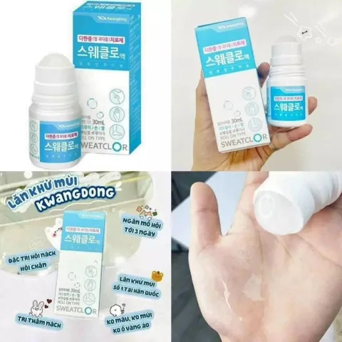 Lăn khử mùi Kwangdong Sweatclor xuất xứ Hàn quốc dung tích 30ml