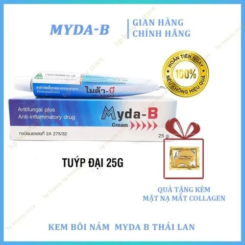 Kem Nám & Tàn Nhan Myda-B của Thái Lan Tuýp 25 gram