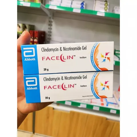 Kem bôi giảm mụn Faceclin Gel dung tích 20gram
