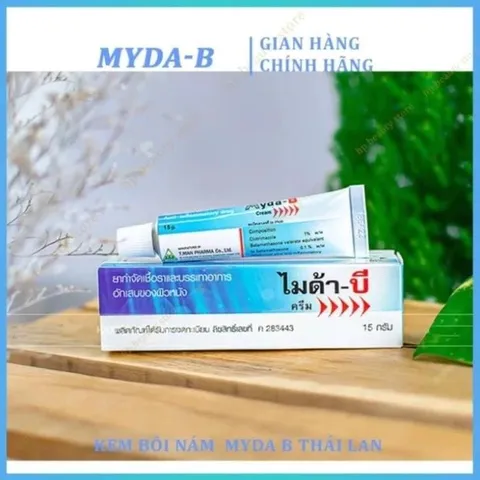 Kem Nám & Tàn Nhan Myda-B của Thái Lan Tuýp 25 gram