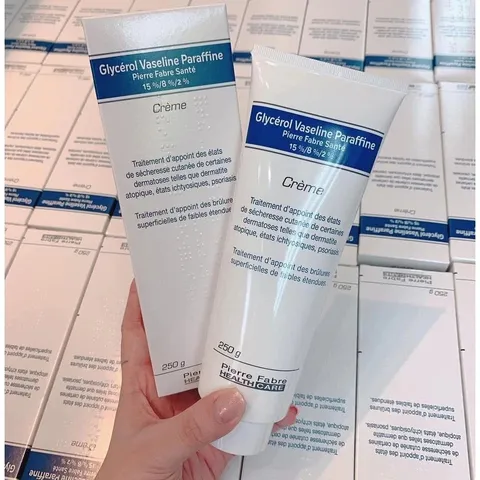 Kem Dưỡng Dexeryl & Glycerol Vaseline Paraffine Cream 50g - 250g Pháp Dưỡng ẩm, Khô, Nẻ, Chàm