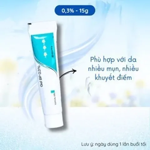 Kem mụn Klena Forte 0.1% 0.3% Hỗ Trợ Giảm Mụn Trứng Cá và Mụn Ẩn Mờ Thâm Căng Bóng