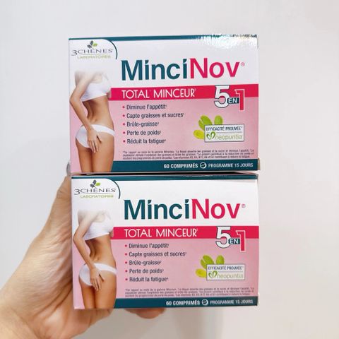 Minci Nov giảm cân bắp ,đùi,giảm mỡ 60 viên Pháp