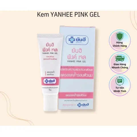 Kem làm hồng nhũ hoa Yanhee Pink Gel làm hồng vùng kín giảm thâm nhũ hoa