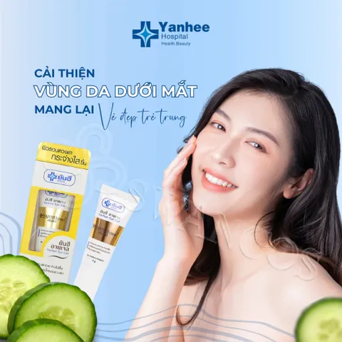 Kem Thâm Mắt, bọng mắt Yanhee Eye Gel Thái Lan Cao Cấp Kem Dưỡng Mắt Loại Bỏ Quầng Thâm Bọng Mắt Chống Lão Hóa