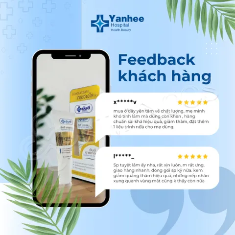 Kem Thâm Mắt, bọng mắt Yanhee Eye Gel Thái Lan Cao Cấp Kem Dưỡng Mắt Loại Bỏ Quầng Thâm Bọng Mắt Chống Lão Hóa