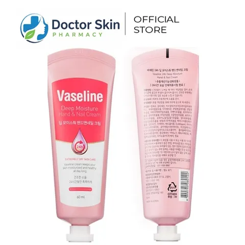 Kem dưỡng tay Vaseline dưỡng ẩm sâu gấp 6 lần dung tích 60ml