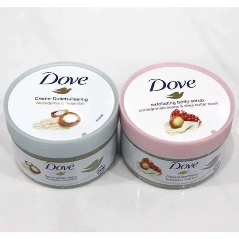 Tẩy Da Chết Dove Exfoliating Body Polish giúp massage da, thư giãn 225g
