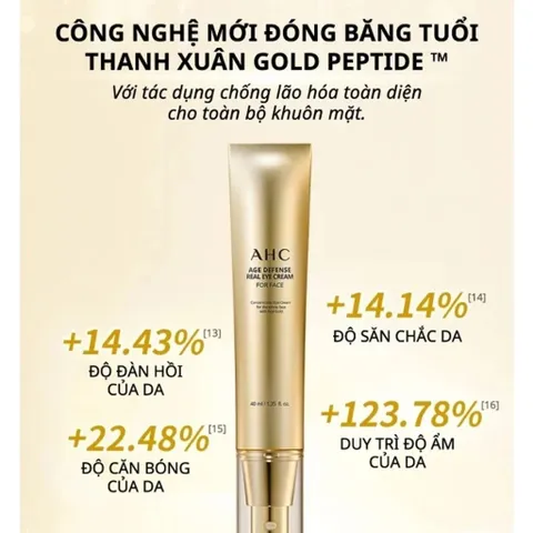 Kem Mắt Chống Lão Hóa A.H.C Age Defense Real Eye Cream For Face dung tích 40ml