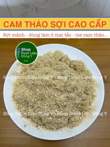 Sợi Cam Thảo Làm Môi Mai
