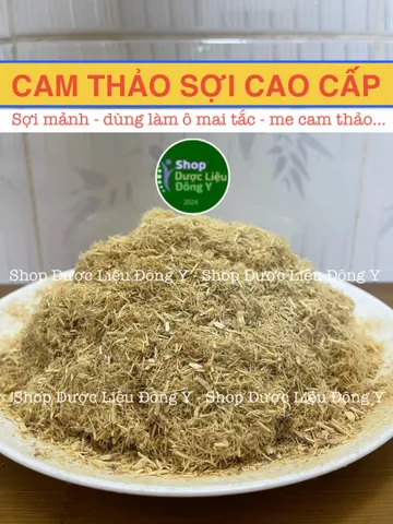 Sợi Cam Thảo Làm Môi Mai