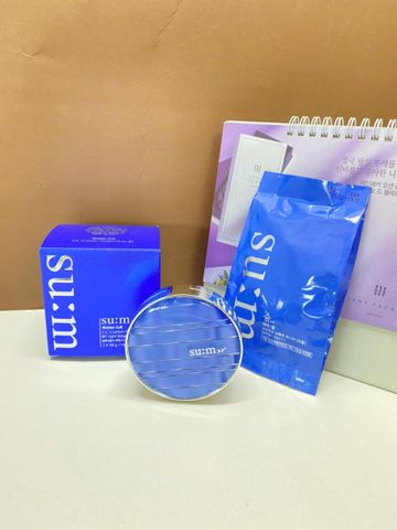 Set phấn nước Sum xanh Water full CC Cushion Perfect Finish Tone 01