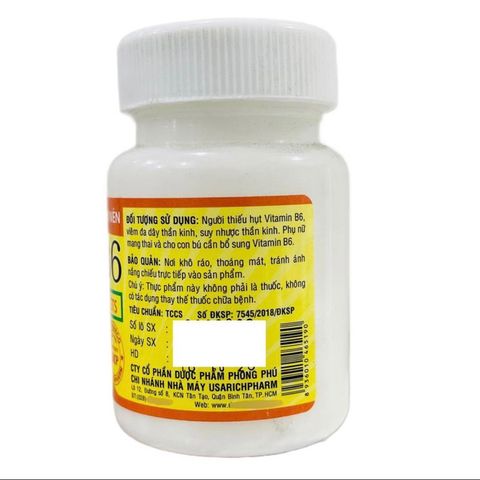 Vitamin B6 - 100 viên