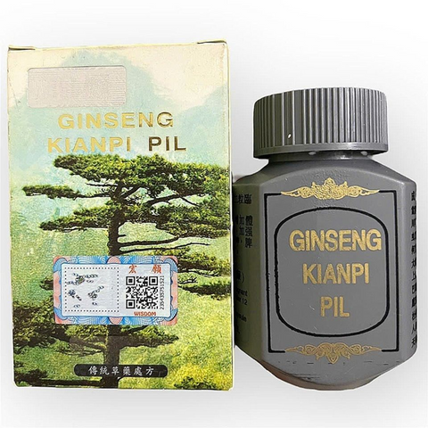 (Fullbox) Viên Uống Tăng Cân Ginseng Kianpi Pil ( Nhân sâm kiện tỳ khai vị bổ hoàn ) Hỗ Trợ Tăng Cường Sức Khỏe và Đường Tiêu Hóa - Hiệu Quả Cao - Mã 1538Chính hang
