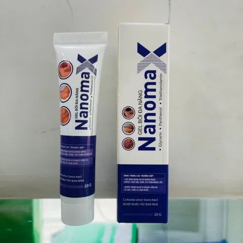 Gel bôi đa năng Nanomax - 20g