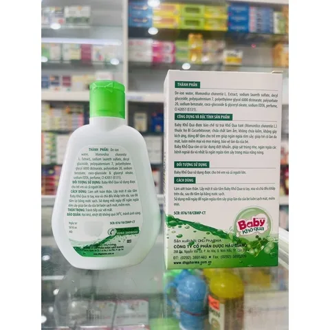 SỮA TẮM BABY KHỔ QUA - 100ml/chai