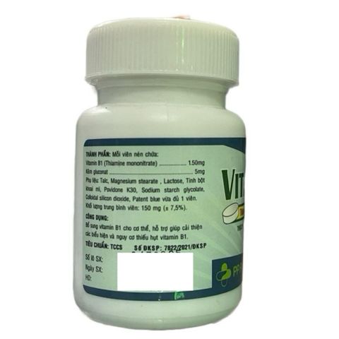Vitamin B1 - 100 viên